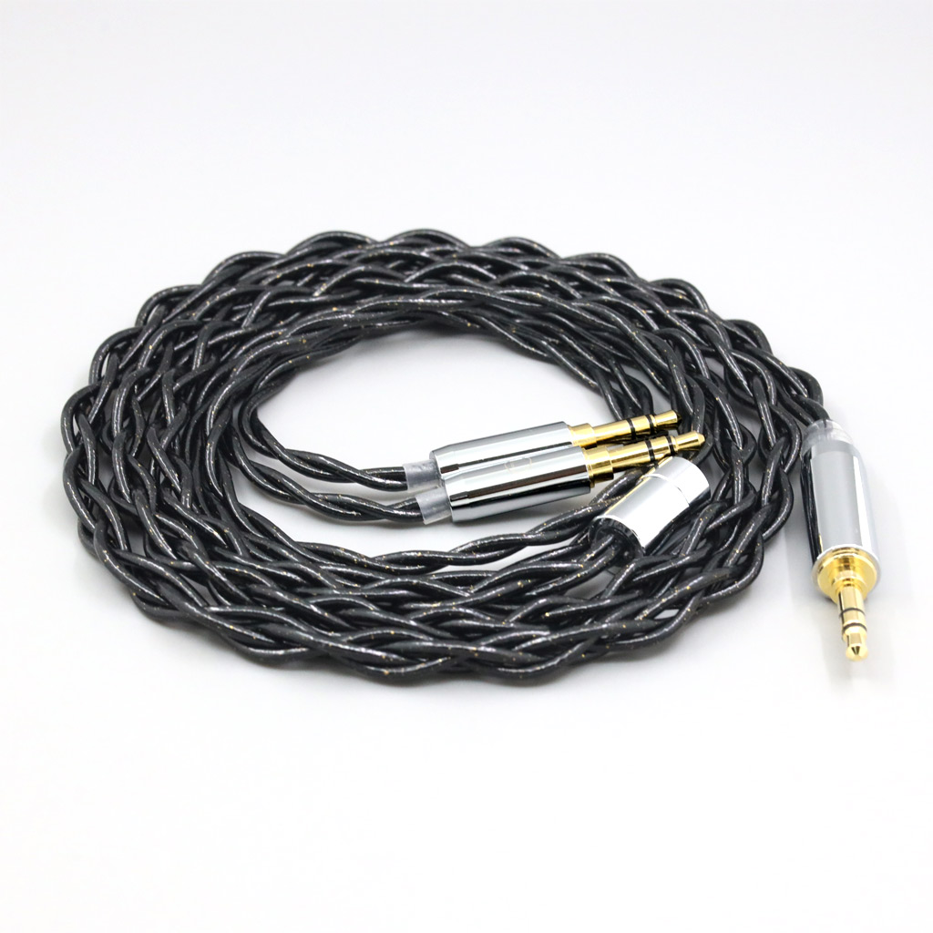 99% Pure Silver Palladium Graphene Floating Gold Cable For Hifiman Sundara Ananda HE1000se HE6se he400se Arya He-35x