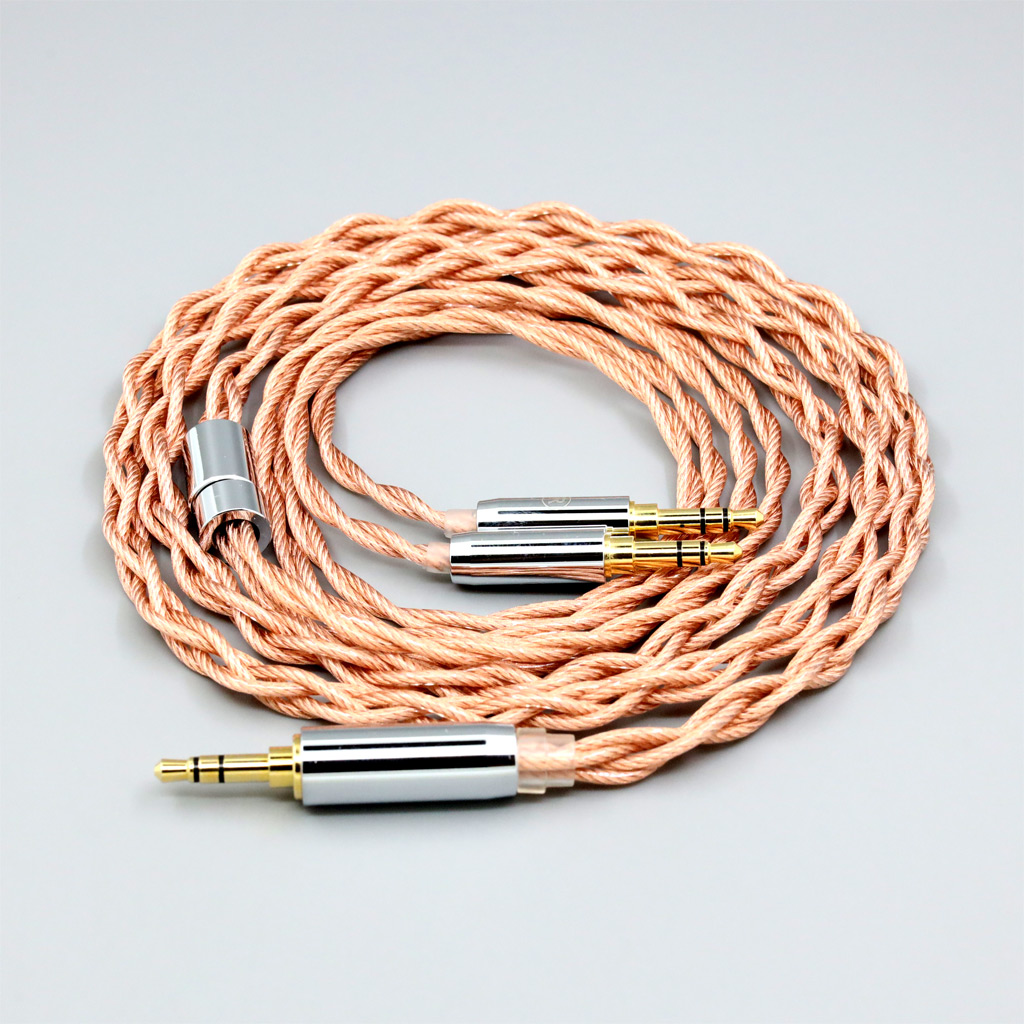 Graphene 7N OCC Shielding Coaxial Mixed Earphone Cable For Hifiman Sundara Ananda HE1000se HE6se DEVA he400se Arya He-35x Edition XS