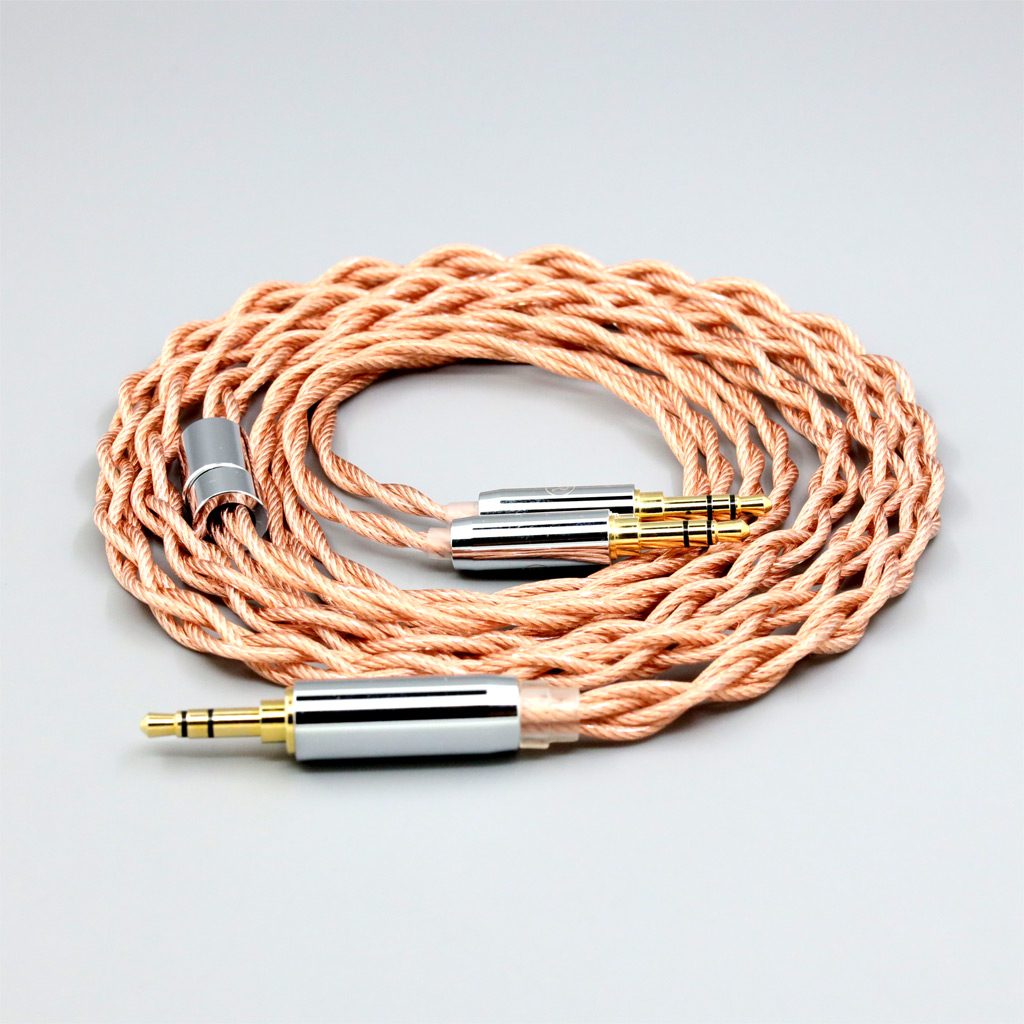 Graphene 7N OCC Shielding Coaxial Mixed Earphone Cable For Hifiman Sundara Ananda HE1000se HE6se DEVA he400se Arya He-35x Edition XS