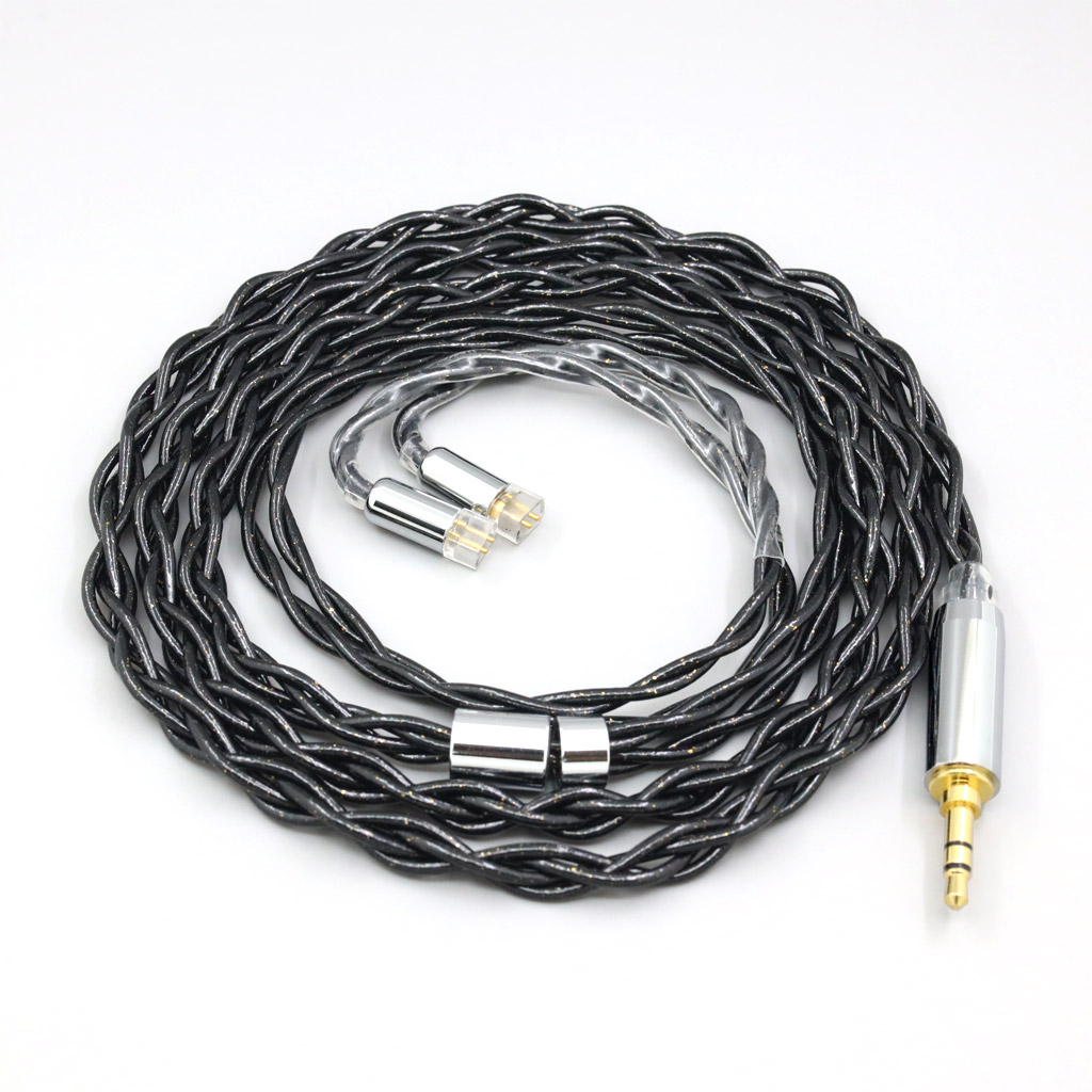 Nylon 99% Pure Silver Palladium Graphene Gold Shield Cable For UE11 UE18 pro QDC Gemini Gemini-S Anole V3-C V3-S V6-C