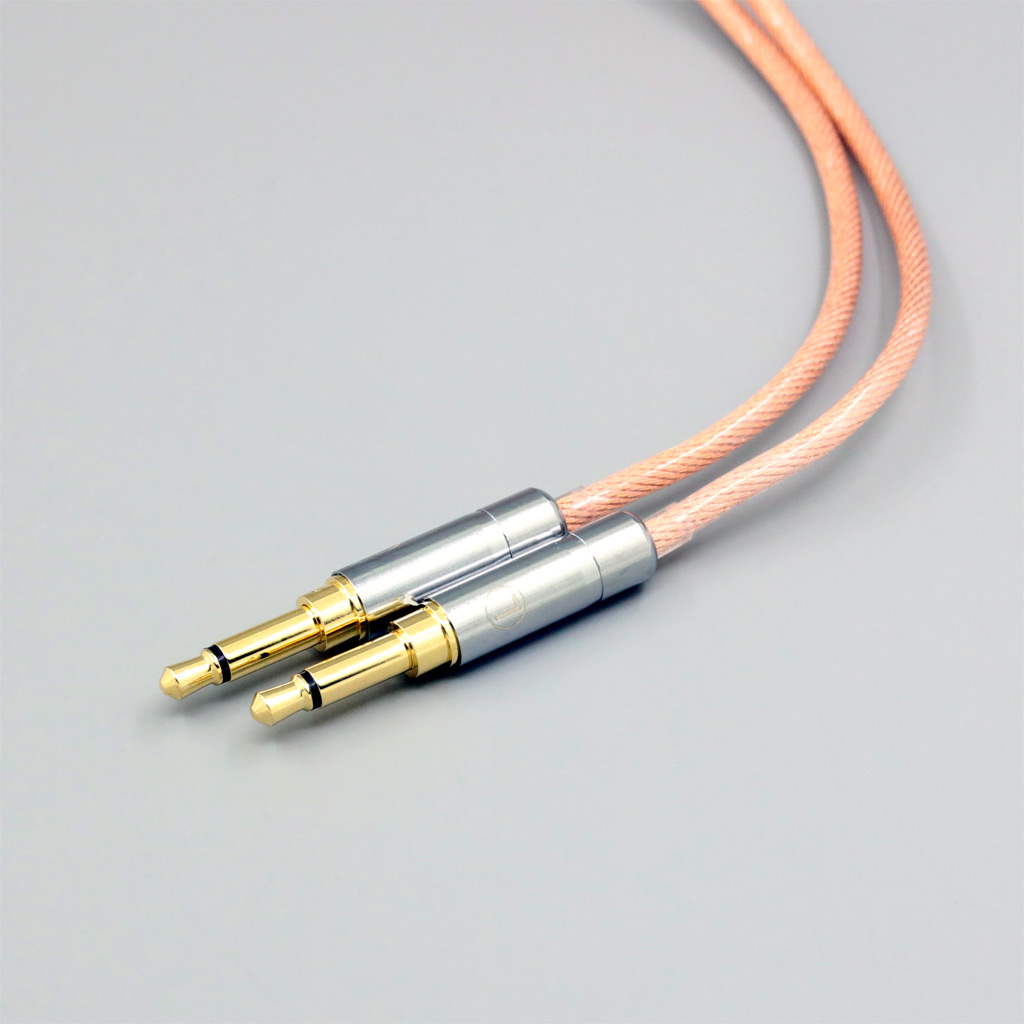 Type6 756 core Shielding 7n Litz OCC Earphone Cable For Hifiman Sundara Ananda HE1000se HE6se DEVA he400se Arya He-3 XS