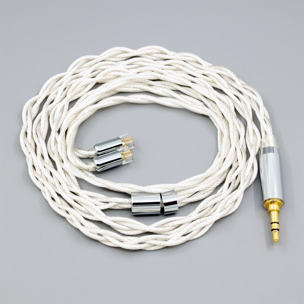 Graphene 7N OCC Silver Plated Type2 Earphone Cable For UE11 UE18 pro QDC Gemini Gemini-S Anole V3-C V3-S V6-C