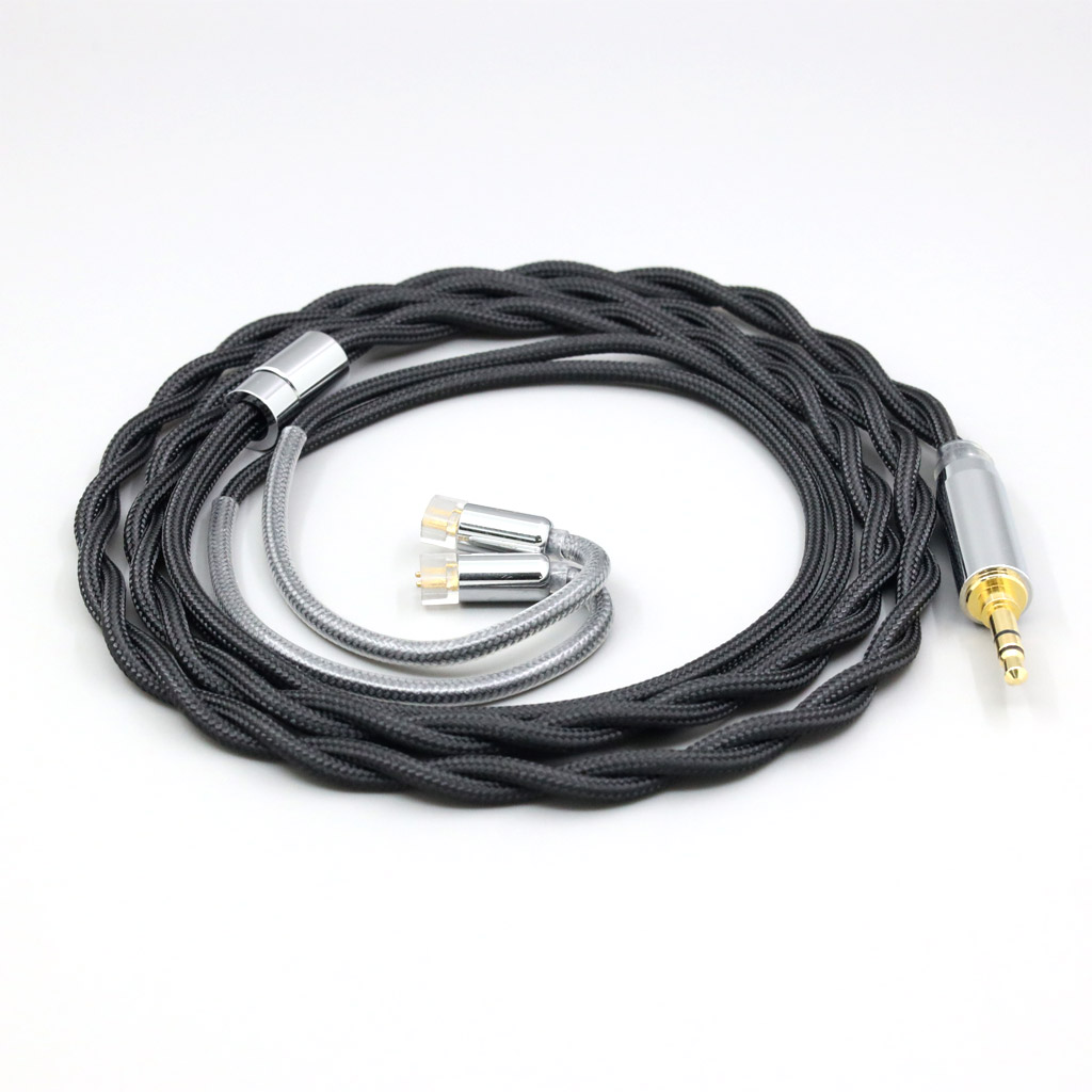 Nylon 99% Pure Silver Palladium Graphene Gold Shield Cable For UE11 UE18 pro QDC Gemini Gemini-S Anole V3-C V3-S