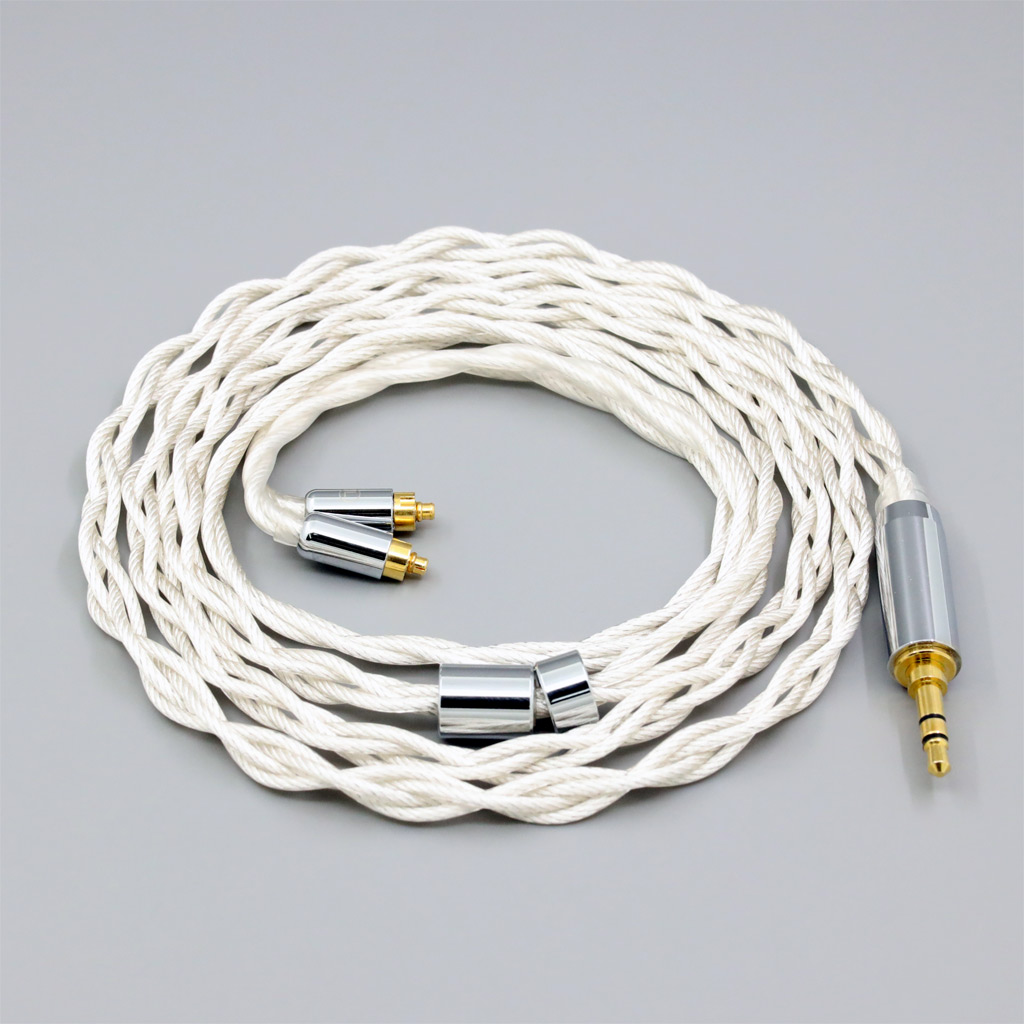 Graphene 7N OCC Silver Plated Type2 Earphone Cable For Dunu dn-2002 4 core