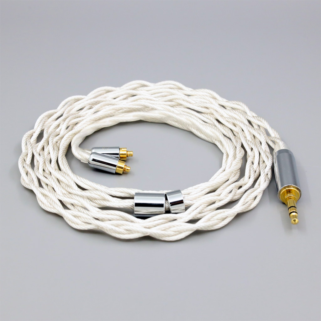 Graphene 7N OCC Silver Plated Type2 Earphone Cable For Dunu dn-2002 4 core