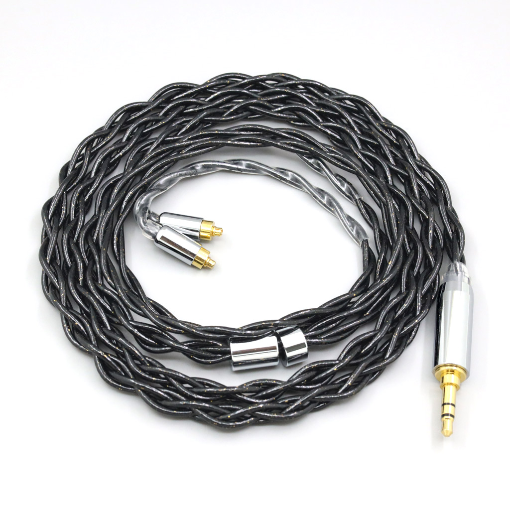 99% Pure Silver Palladium Graphene Floating Gold Cable For Dunu dn-2002 Earphone Cable