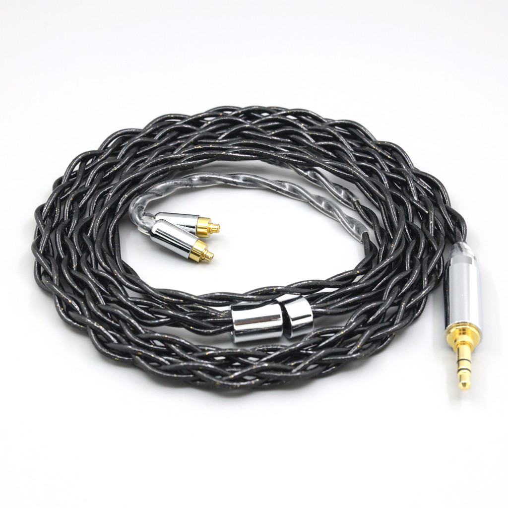 99% Pure Silver Palladium Graphene Floating Gold Cable For Dunu dn-2002 Earphone Cable