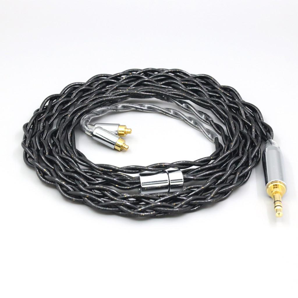 99% Pure Silver Palladium Graphene Floating Gold Cable For Dunu dn-2002 Earphone Cable