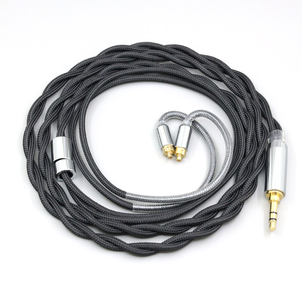 Nylon 99% Pure Silver Palladium Graphene Gold Shield Cable For Dunu dn-2002 
