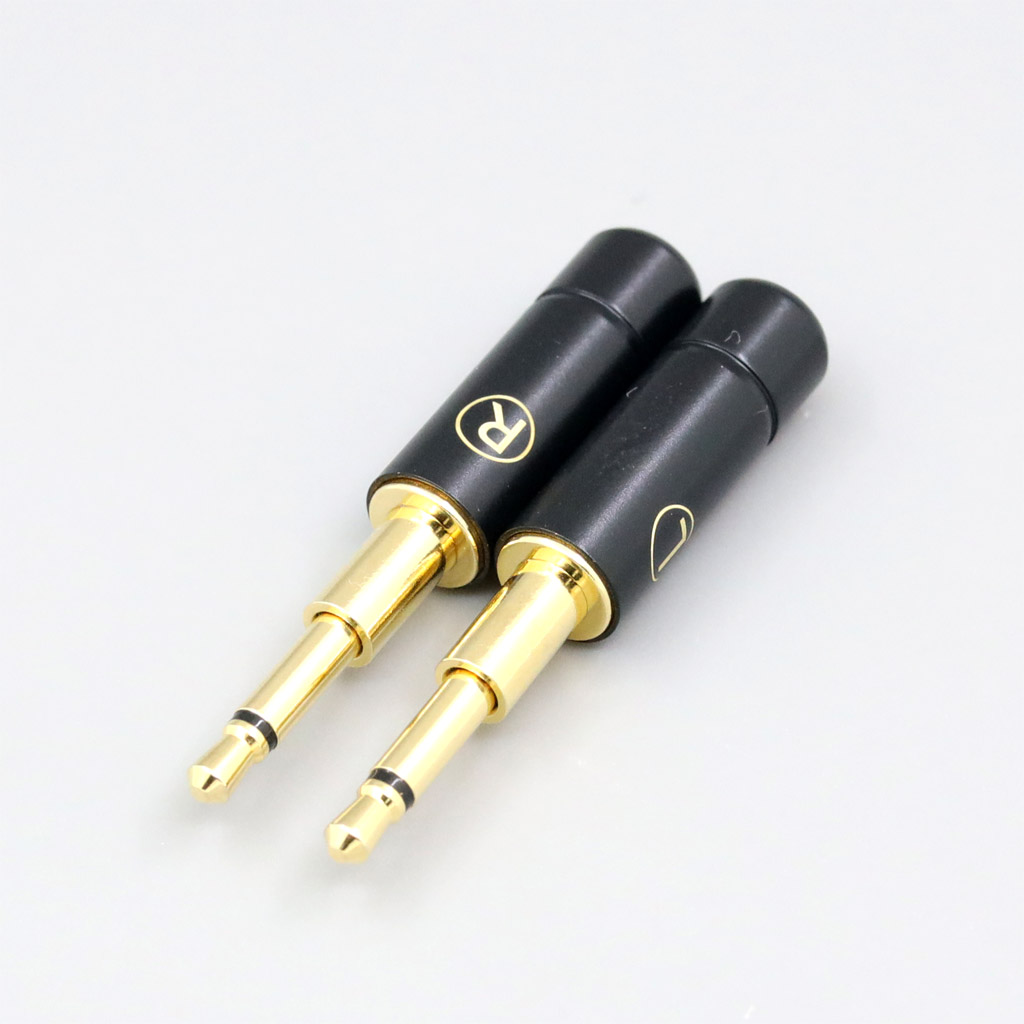 1pair Headphone Earphone DIY Mono Pin Adapter For oppo PM-1 PM-2 Sennheiser HD700