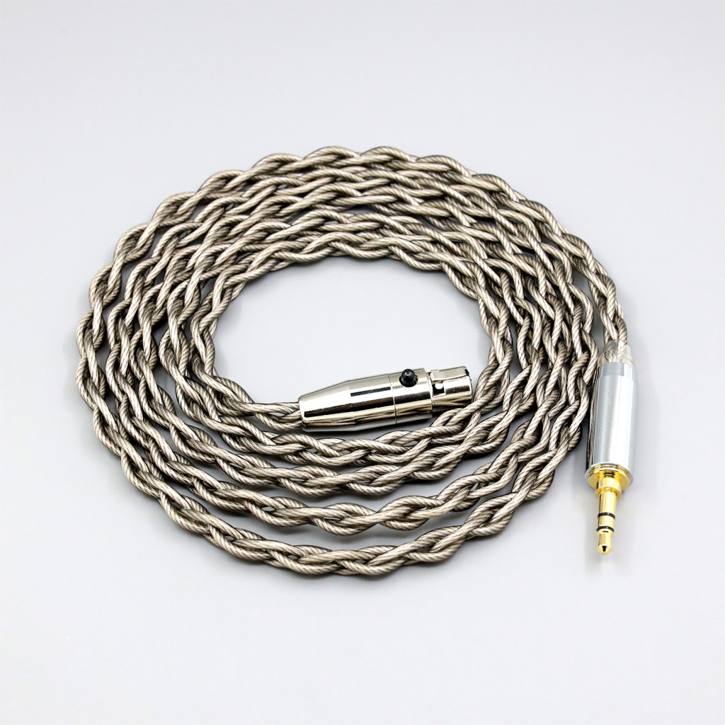 99% Pure Silver + Graphene Silver Plated Shield Earphone Cable For AKG Q701 K702 K271 K272 K240 K141 K712 K181 K267