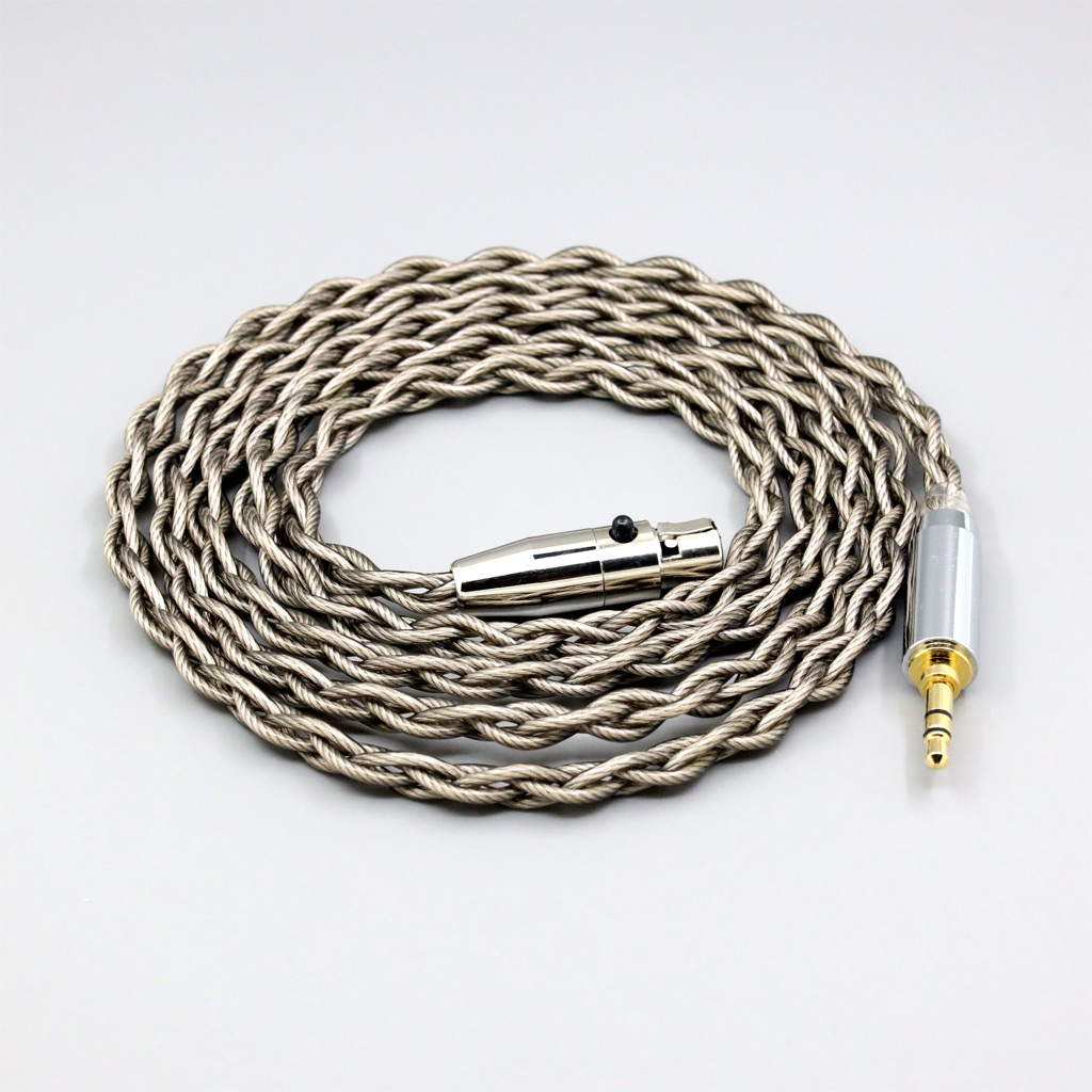 99% Pure Silver + Graphene Silver Plated Shield Earphone Cable For AKG Q701 K702 K271 K272 K240 K141 K712 K181 K267
