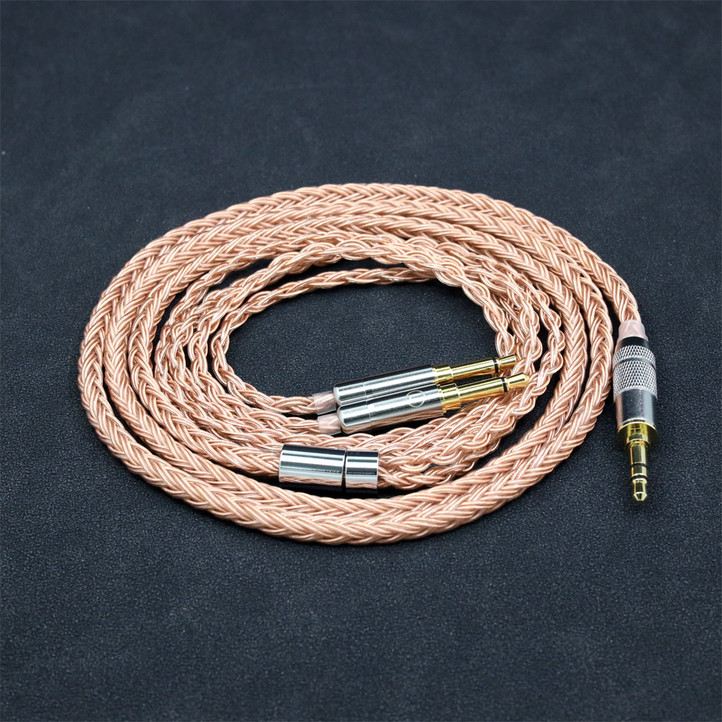 16 Core 99% 7N OCC Earphone Cable For Hifiman Sundara Ananda HE1000se HE6se DEVA he400se Arya He-35x Edition XS