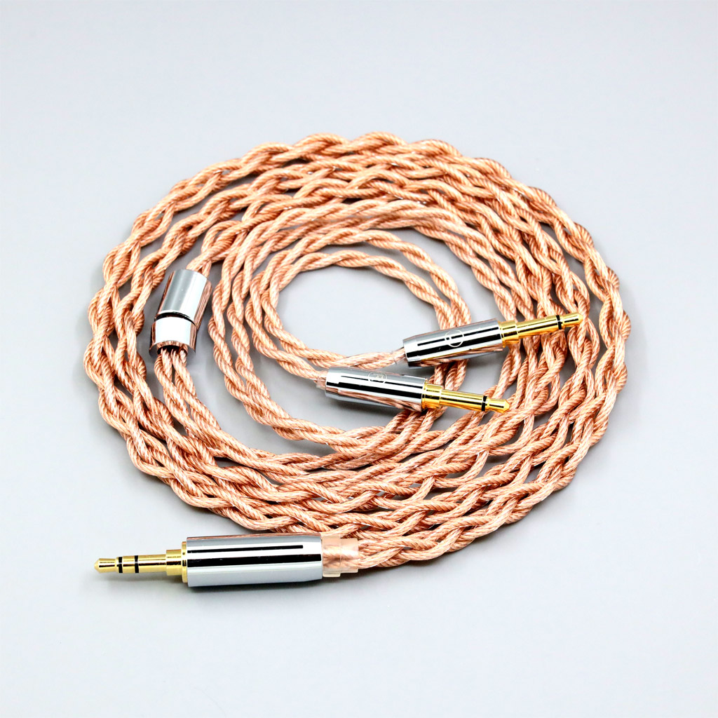 Graphene 7N OCC Shielding Coaxial Mixed Earphone Cable For Hifiman Sundara Ananda HE1000se HE6se DEVA he400se Arya He-35x Edition XS