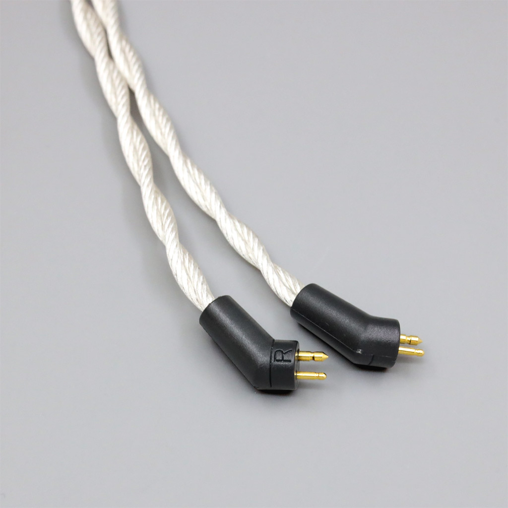 Graphene 7N OCC Silver Plated Type2 Earphone Cable For Etymotic ER4B ER4PT ER4S ER6I ER4 2pin 