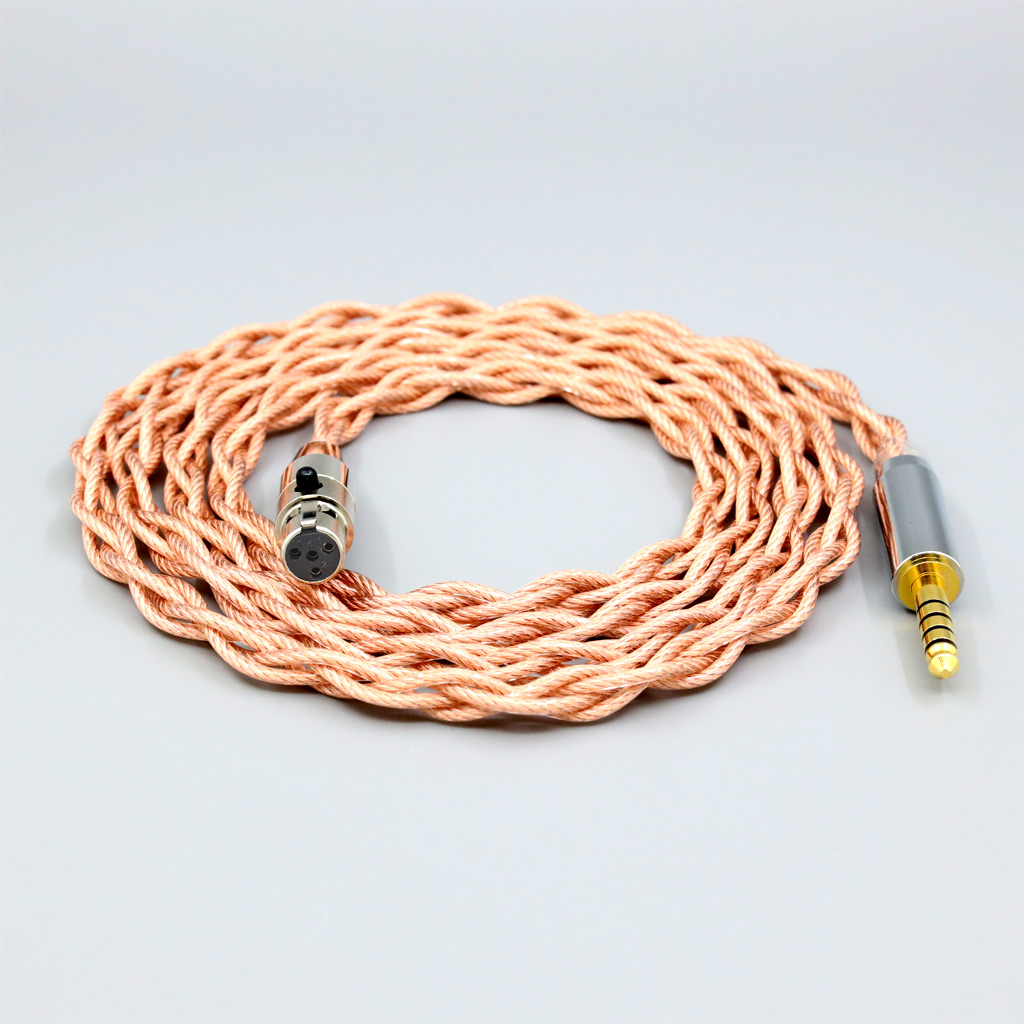 Graphene 7N OCC Shielding Coaxial Mixed Earphone Cable For AKG K371BT Beyerdynamic DT177x GO Pioneer HDJ-X10 Headphone