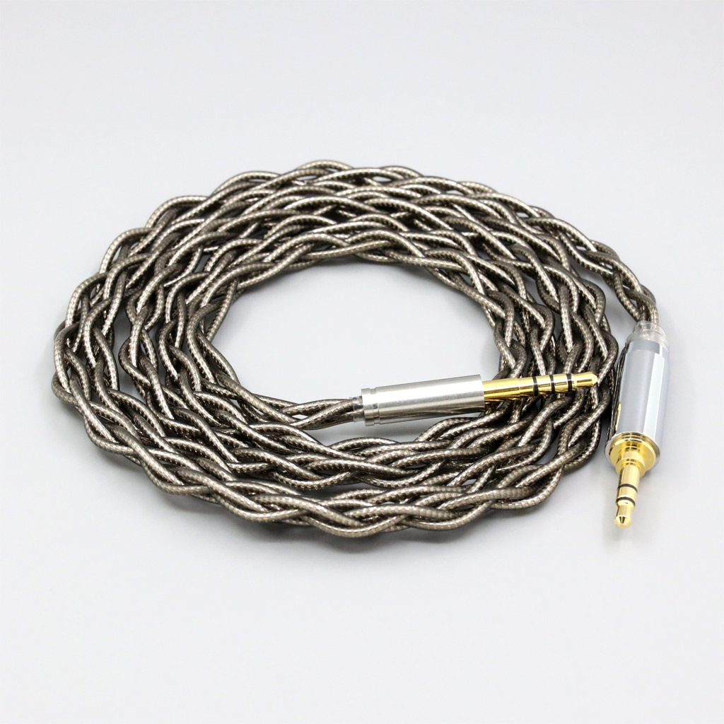 99% Pure Silver Palladium + Graphene Gold Earphone Shield Cable For Denon AH-mm400 AH-mm300 mm200 Beats solo2 solo3 SHP95