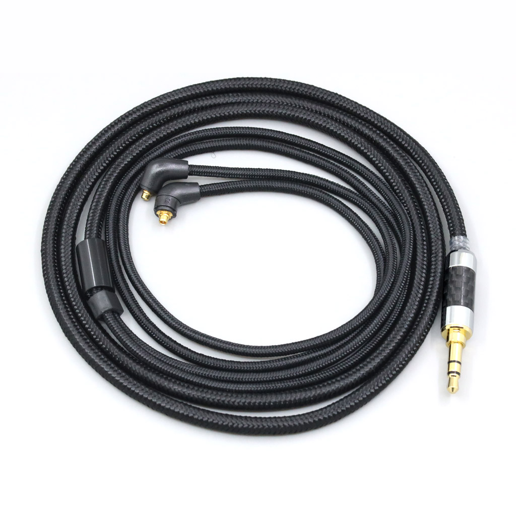 Super Soft Headphone Nylon OFC Cable For Etymotic ER4SR ER4XR ER3XR ER3SE ER2XR ER2SE