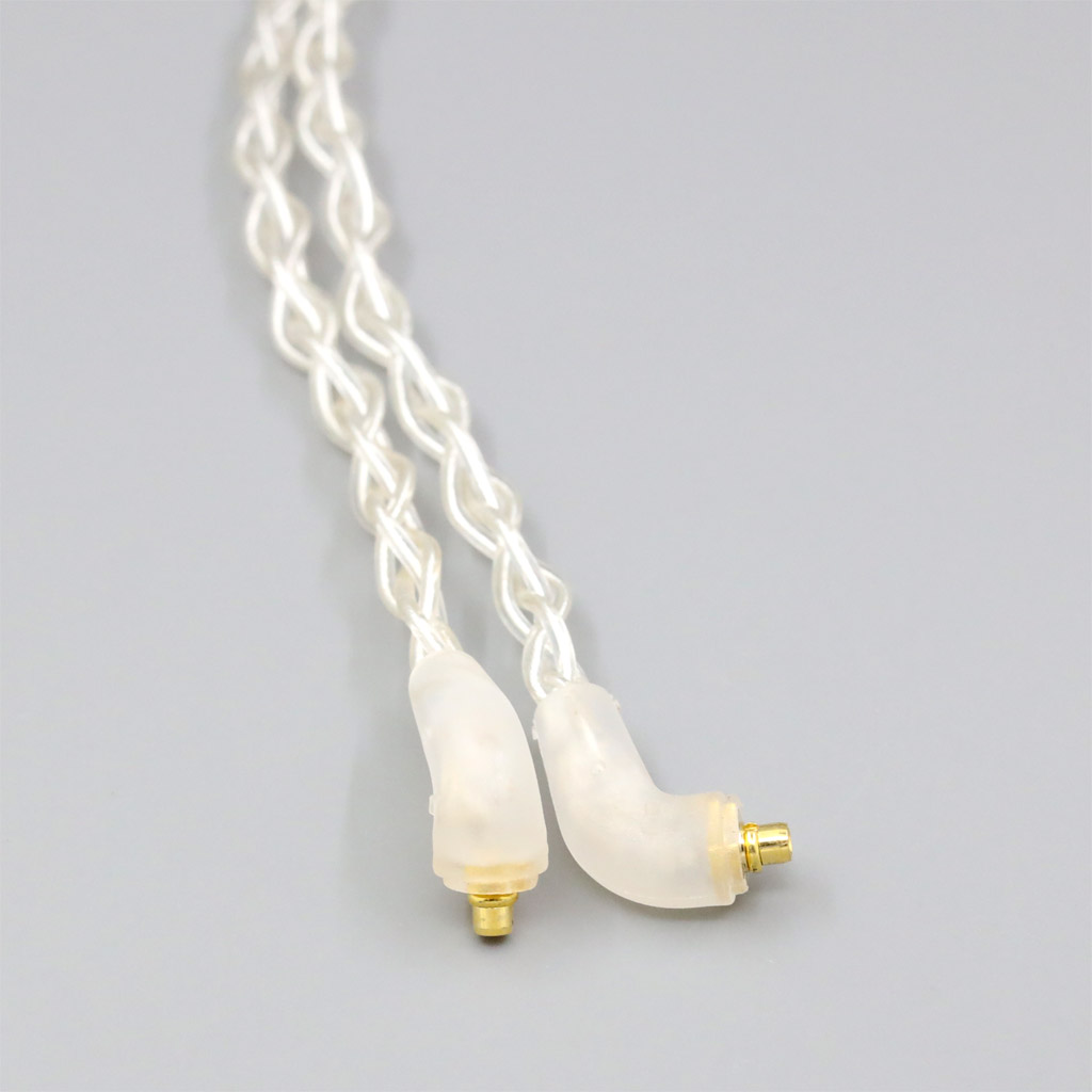 8 Core 99% 7n Pure Silver Palladium Earphone Cable For Etymotic ER4SR ER4XR ER3XR ER3SE ER2XR ER2SE