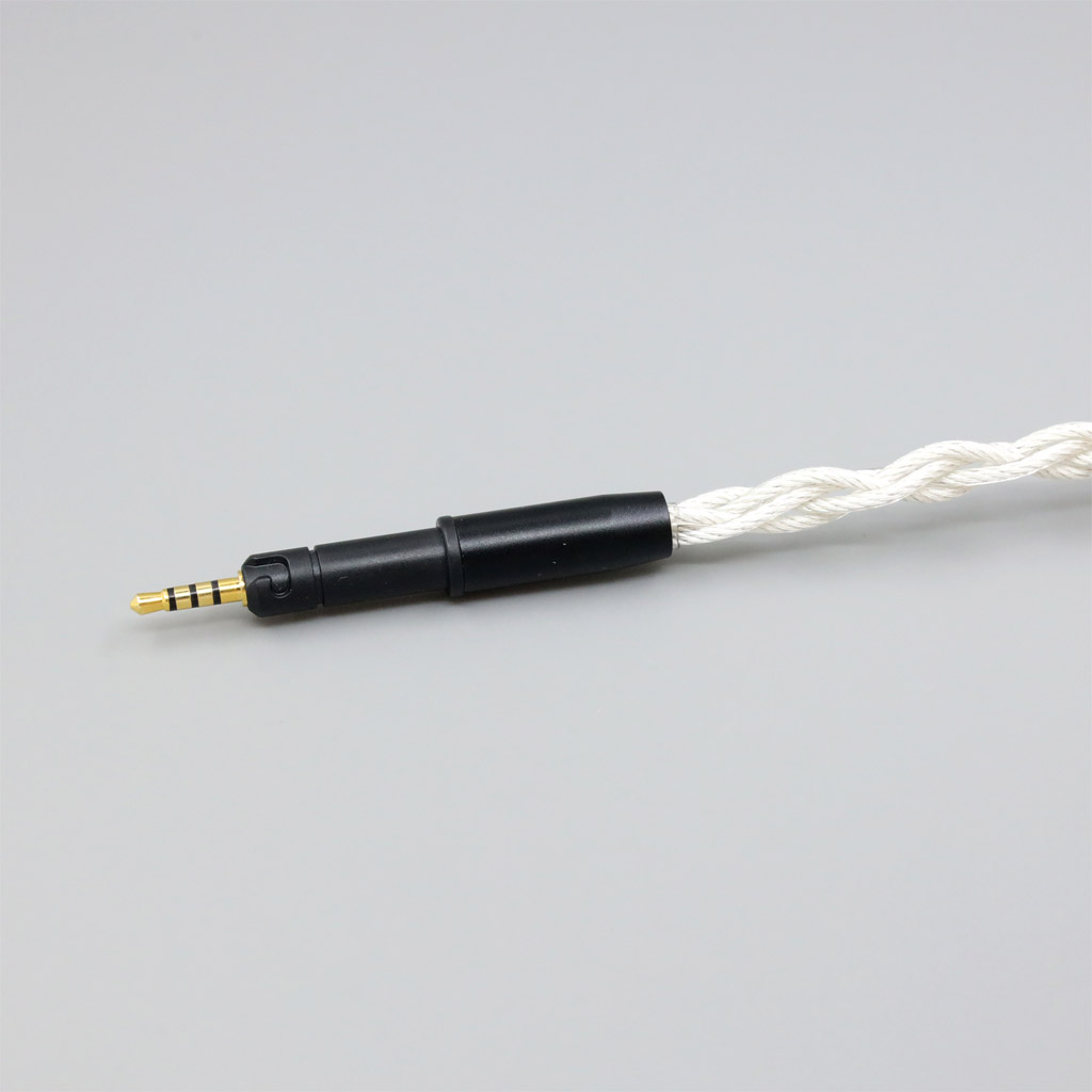 Graphene 7N OCC Silver Plated Type2 Earphone Cable For Neumann NDH 20 30 NDH20 NDH30 headphone