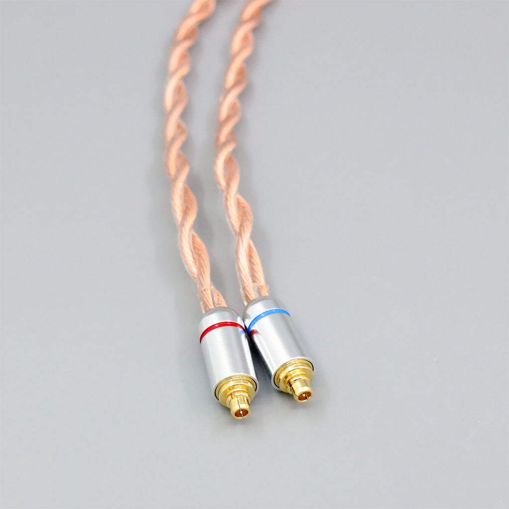 4 Core 1.7mm Litz HiFi-OFC Earphone Braided Cable For AKG N5005 N30 N40 MMCX Sennheiser IE300 IE900