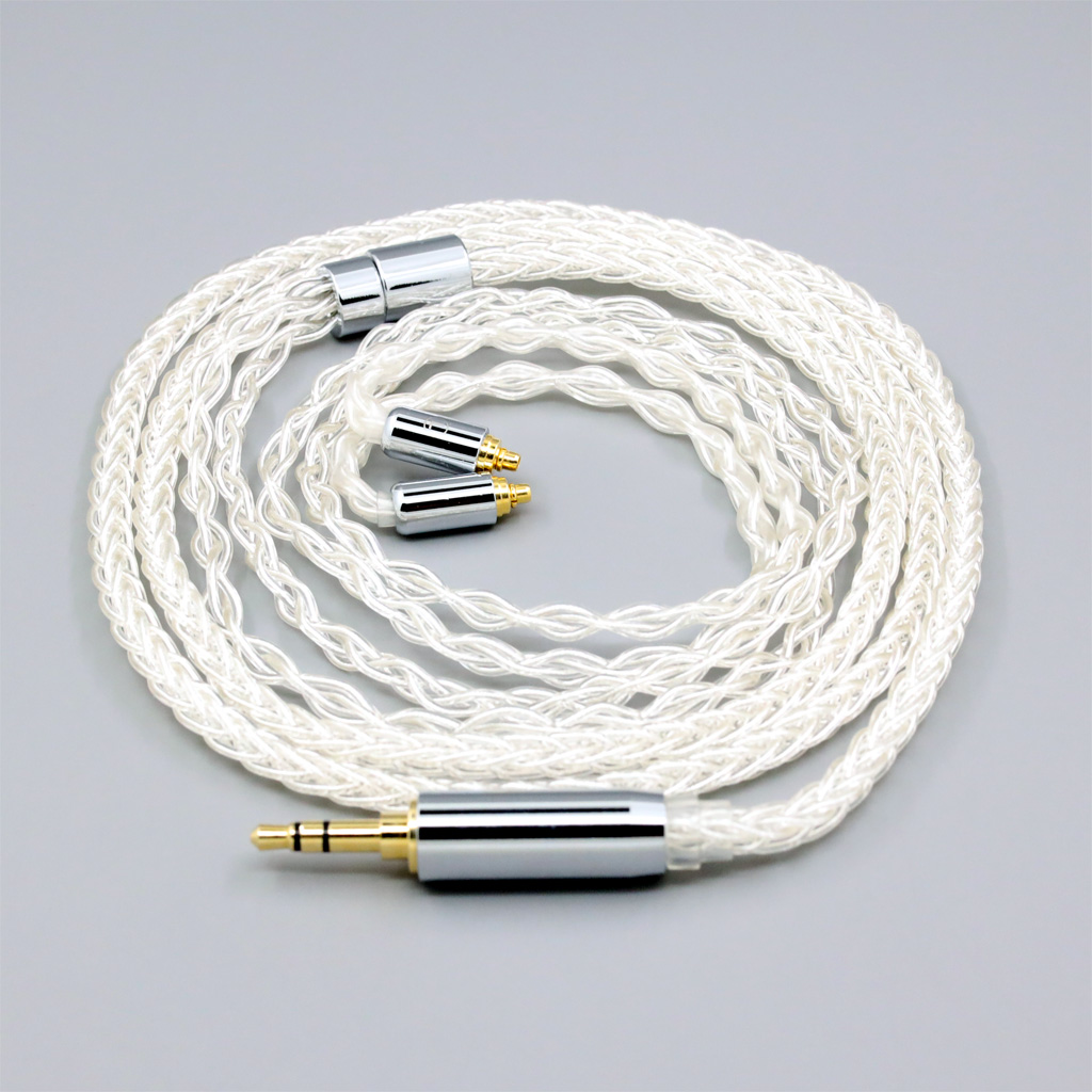8 Core 99% 7n Pure Silver Palladium Earphone Cable For AKG N5005 N30 N40 MMCX Earphone