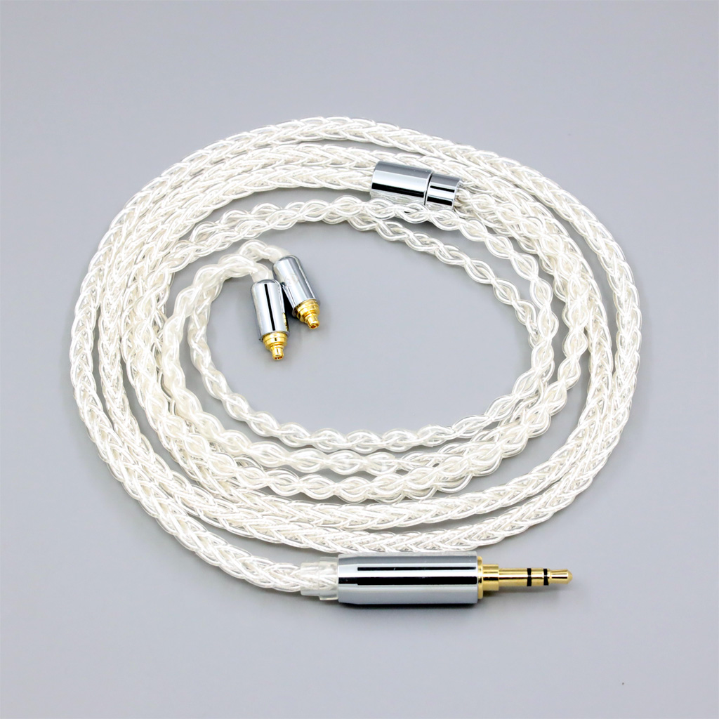 8 Core 99% 7n Pure Silver Palladium Earphone Cable For Sennheiser IE200 IE300 IE900 IE600