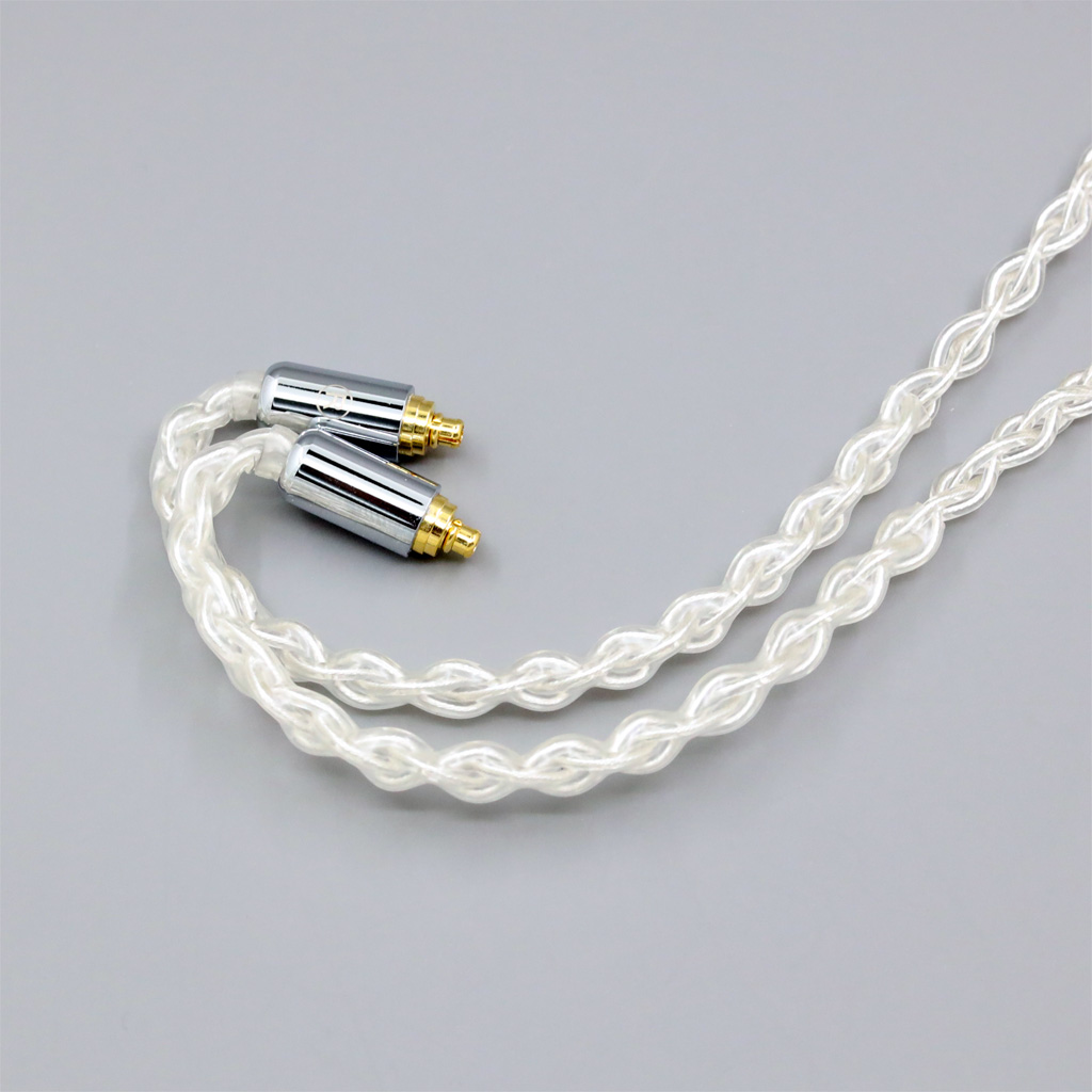 8 Core 99% 7n Pure Silver Palladium Earphone Cable For Sennheiser IE200 IE300 IE900 IE600