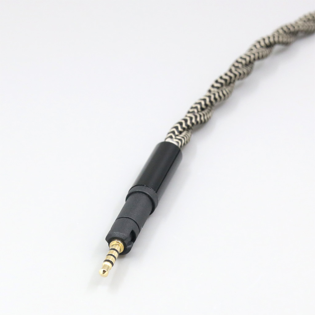 2 Core 2.8mm Litz OFC Earphone Shield Braided Sleeve Cable For Sennheiser HD599 HD569 HD 560S HD559 hd560s