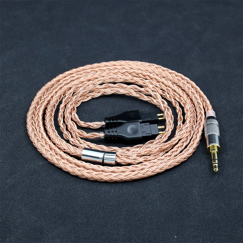 16 Core 99% 7N  OCC Earphone Cable For Sennheiser HD580 HD600 HD650 HDxxx HD660S