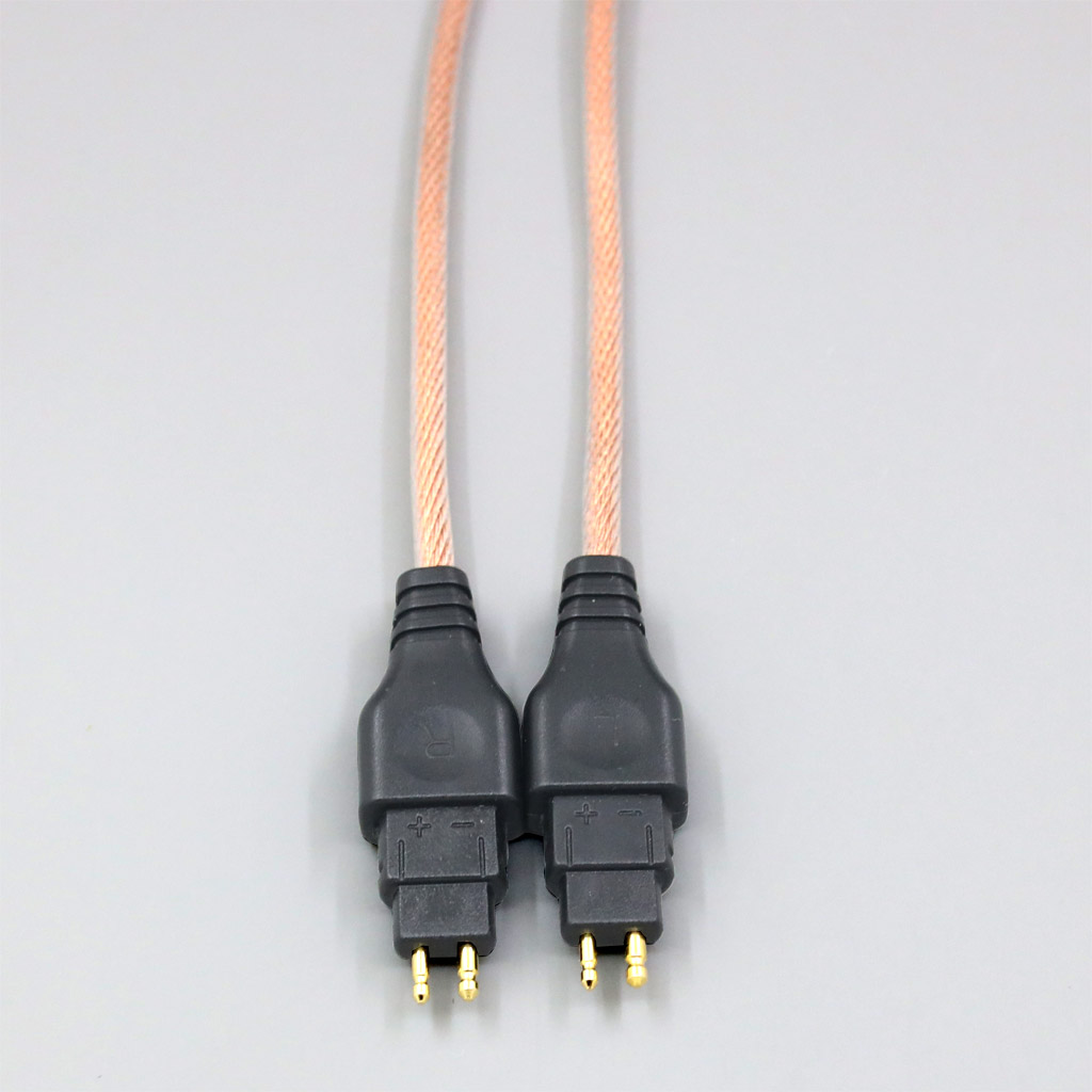 Type6 756 core Shielding 7n Litz OCC Earphone Cable For Sennheiser HD580 HD600 HD650 HDxxx HD660S HD58x HD6xx