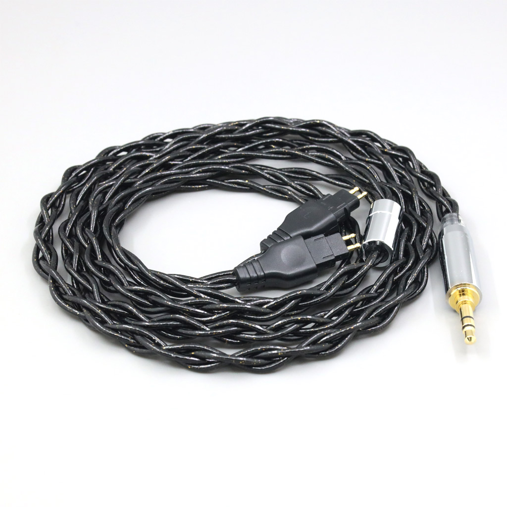 99% Pure Silver Palladium Graphene Floating Gold Cable For Sennheiser HD580 HD600 HD650 HDxxx HD660S HD58x HD6xx