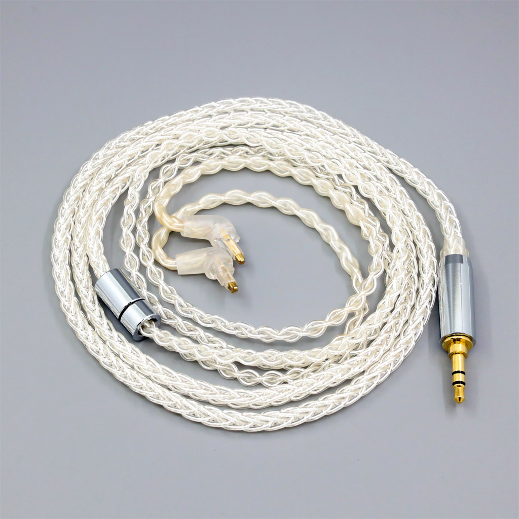 8 Core 99% 7n Pure Silver Palladium Earphone Cable For Sony MDR-EX1000 MDR-EX600 MDR-EX800 MDR-7550