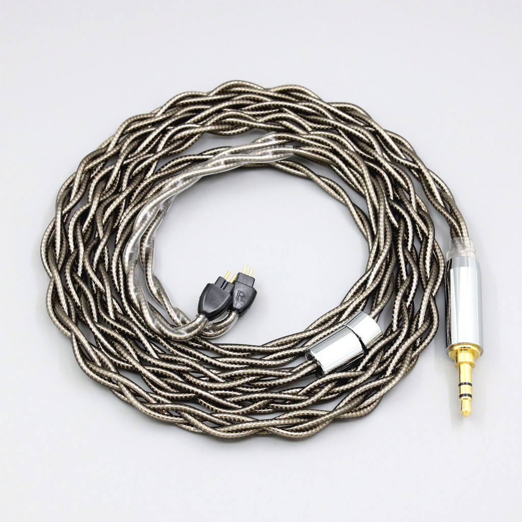 99% Pure Silver Palladium + Graphene Gold Earphone Shielding Cable For HiFiMan RE2000 Topology Diaphragm Dynamic Driver
