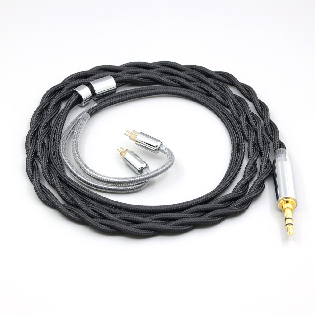 Nylon 99% Pure Silver Palladium Graphene Gold Shield Cable For 0.78mm 2pin BA Westone W4r UM3X UM3RC JH13 High Step