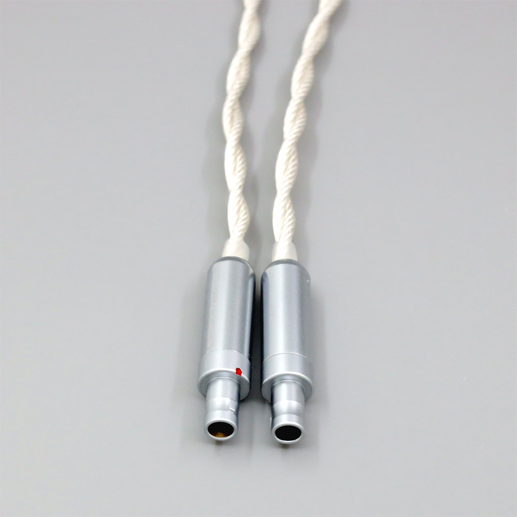 Graphene 7N OCC Silver Plated Type2 Earphone Cable For Sennheiser HD800 HD800s HD820s HD820 Dharma D1000