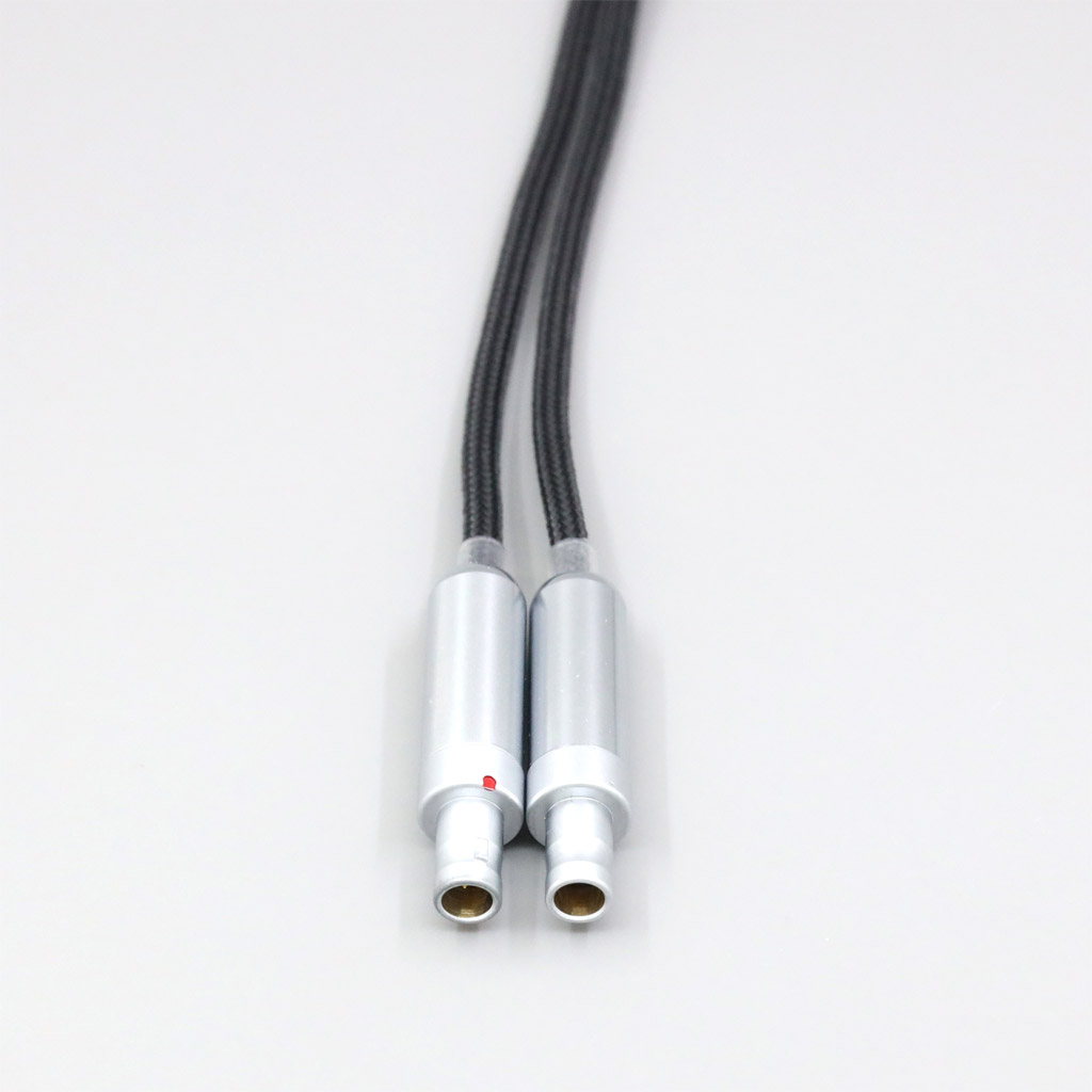 Nylon 99% Pure Silver Palladium Graphene Gold Shield Cable For Sennheiser HD800 HD800s HD820s HD820 Dharma D1000