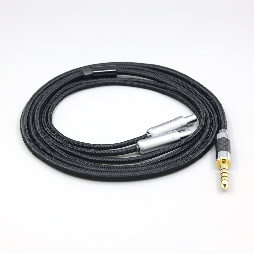 Super Soft Headphone Nylon OFC Cable For Sennheiser HD800 HD800s HD820s HD820 Dharma D1000 Earphone