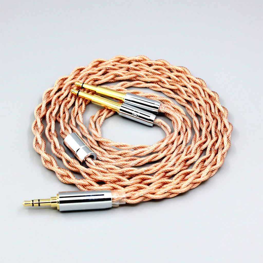 Graphene 7N OCC Shielding Coaxial Mixed Earphone Cable For Meze 99 Classics NEO NOIR Headset Headphone