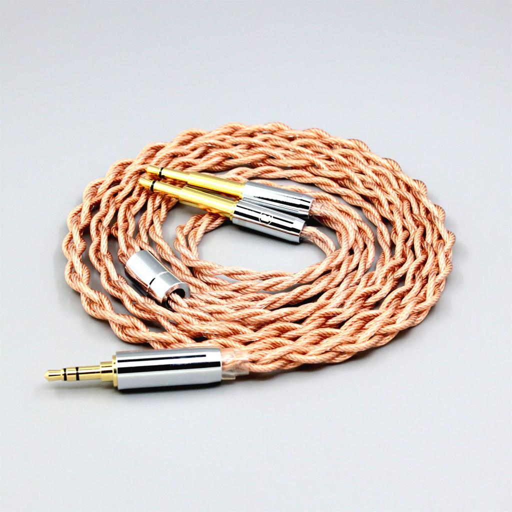 Graphene 7N OCC Shielding Coaxial Mixed Earphone Cable For Meze 99 Classics NEO NOIR Headset Headphone