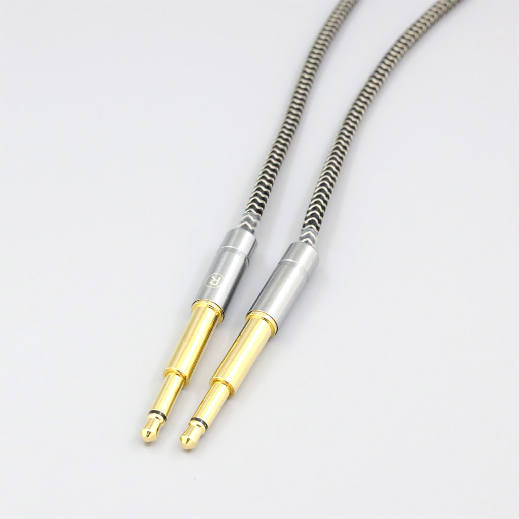 2 Core 2.8mm Litz OFC Earphone Shield Braided Sleeve Cable For Meze 99 meze99 Classics NEO NOIR Headset Headphone