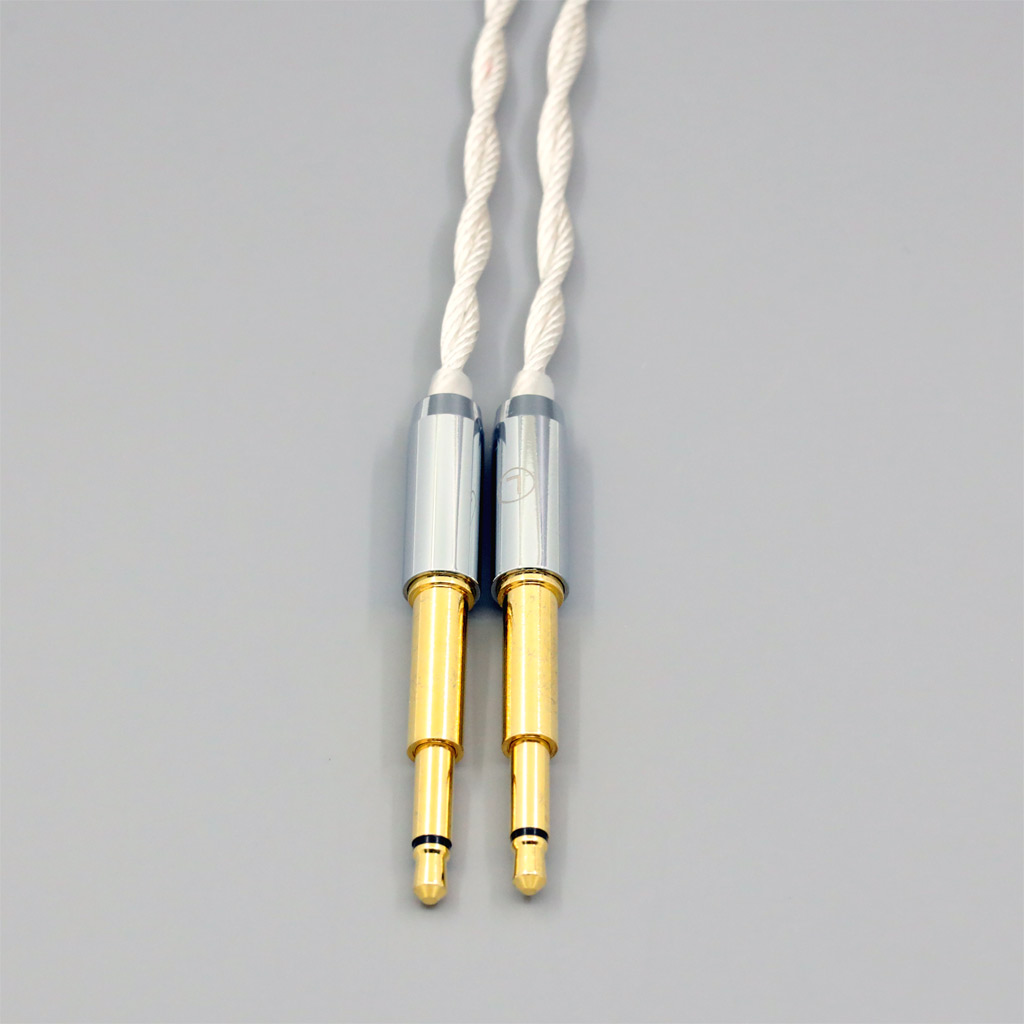 Graphene 7N OCC Silver Plated Type2 Earphone Cable For Meze 99 Classics NEO NOIR Headset Headphone