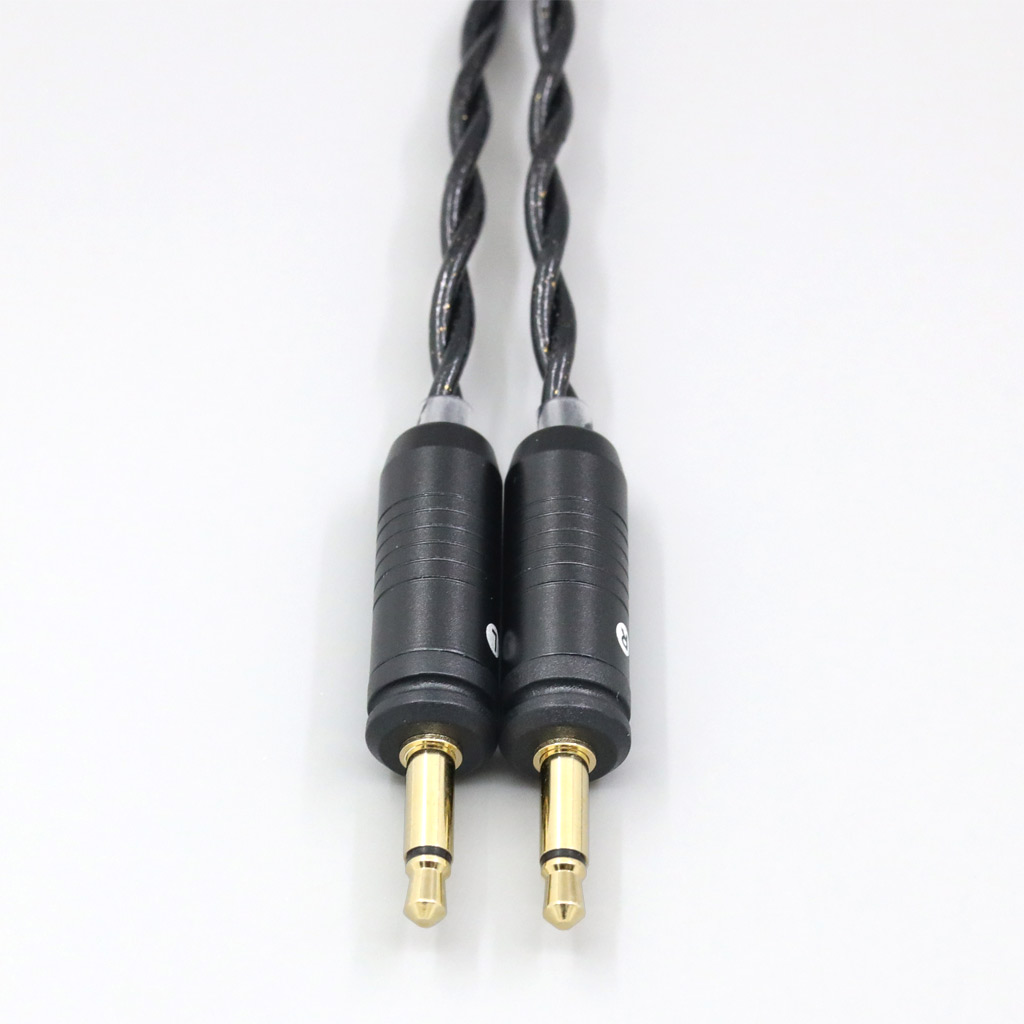 99% Pure Silver Palladium Graphene Floating Gold Cable For Focal Clear Elear Elex Elegia Stellia Dual 3.5mm pin