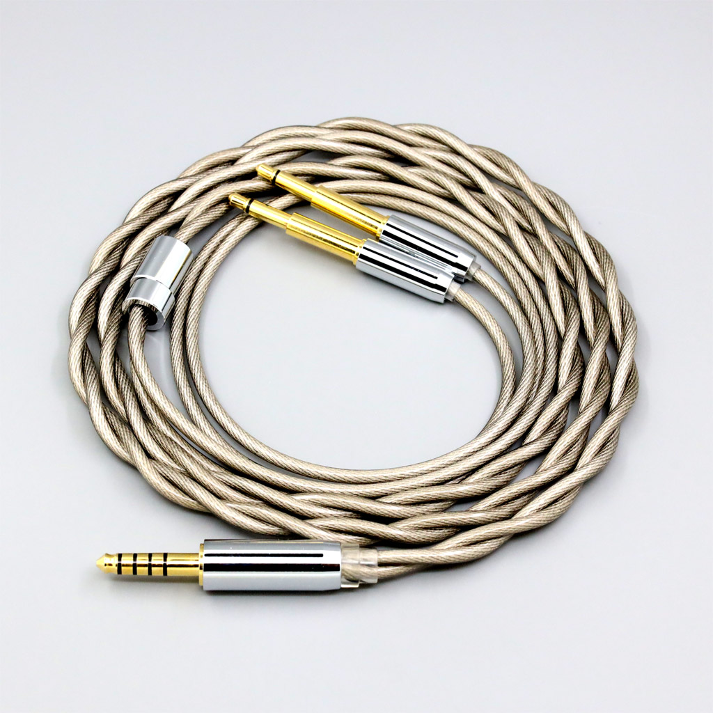 Type6 756 core 7n Litz OCC Silver Plated Earphone Cable For Meze 99 Classics NEO NOIR Headset Headphone