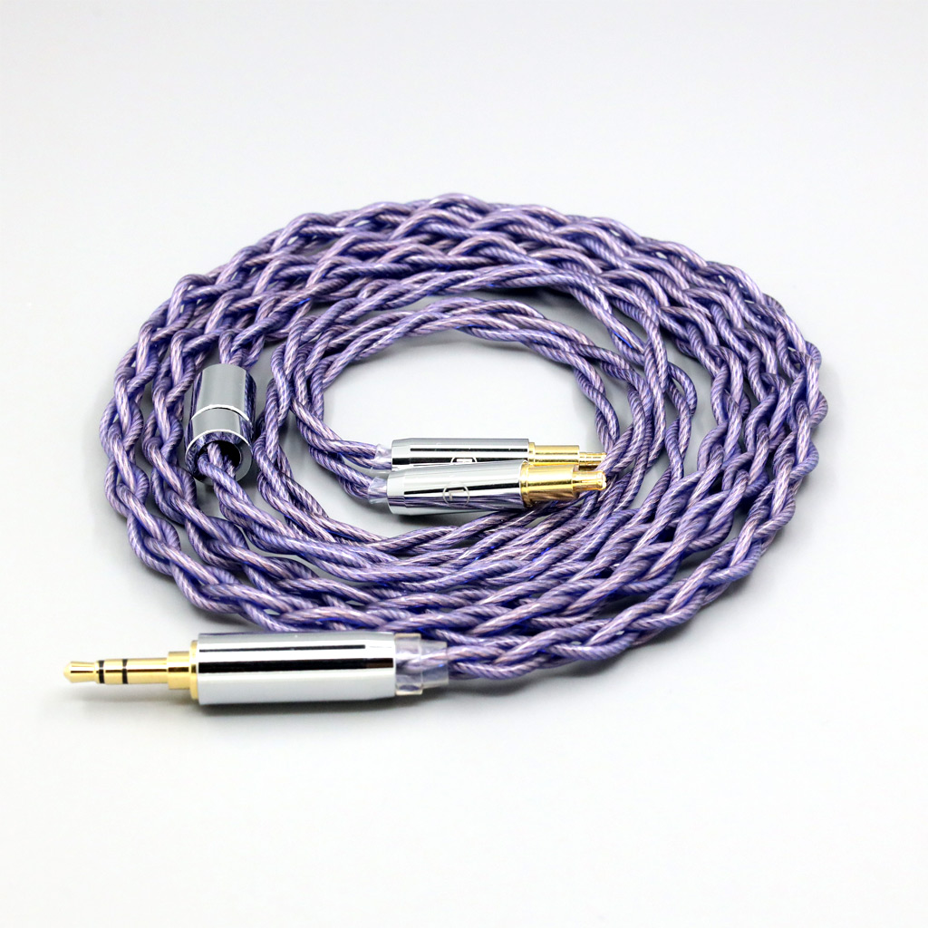 Type2 1.8mm 140 cores litz 7N OCC Earphone Cable For Audio Technica ATH-ADX5000 MSR7b 770H 990H A2DC