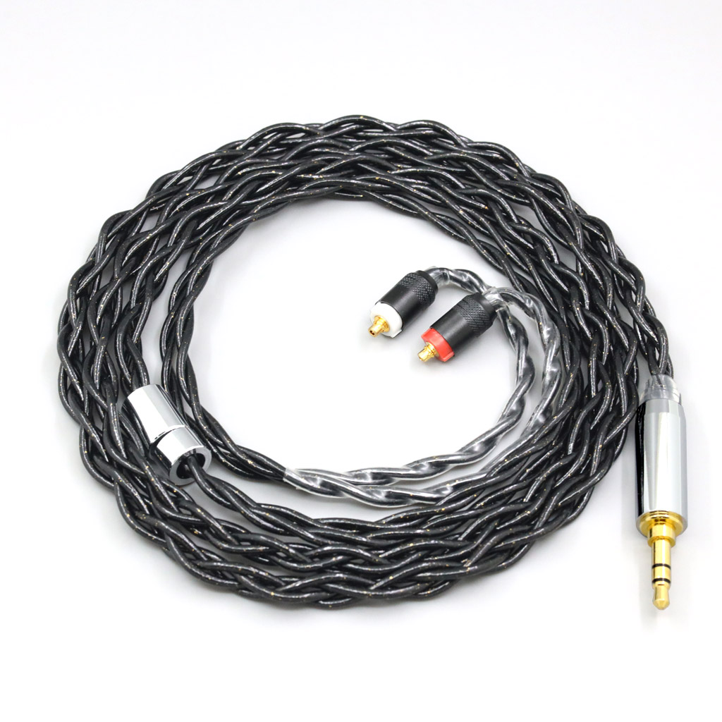 Nylon 99% Pure Silver Palladium Graphene Gold Shield Cable For Sony XBA-H2 XBA-H3 xba-A3 xba-A2