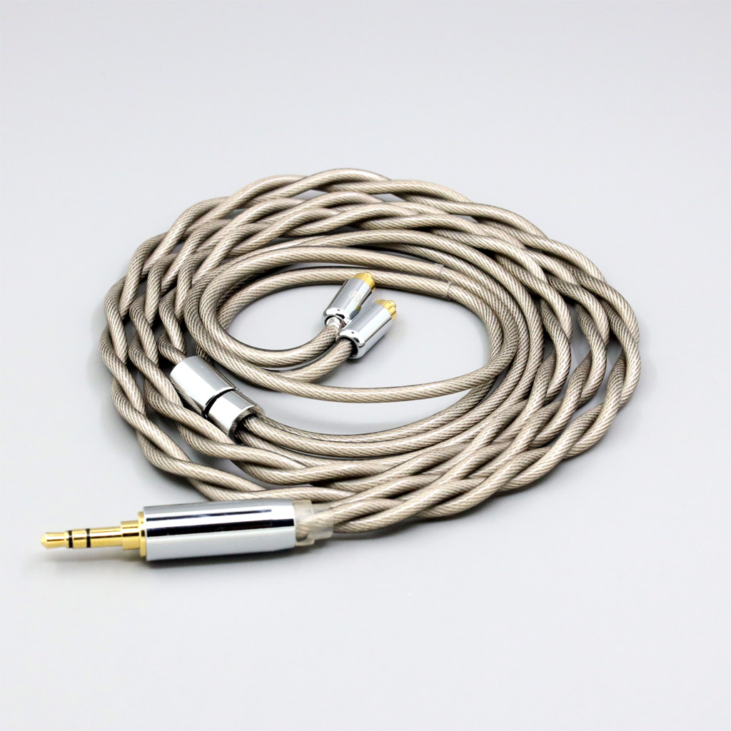 Type6 756 core 7n Litz OCC Silver Plated Earphone Cable For Dunu dn-2002 2 core 2.8mm