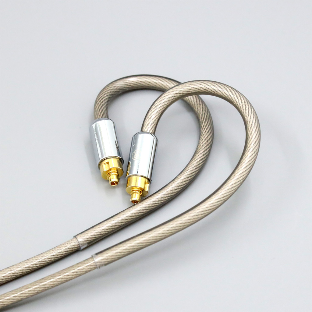 Type6 756 core 7n Litz OCC Silver Plated Earphone Cable For Dunu dn-2002 2 core 2.8mm