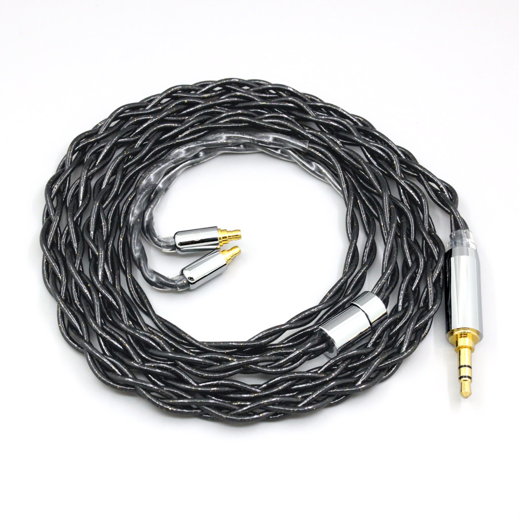 99% Pure Silver Palladium Graphene Floating Gold Cable For Sennheiser IE100 IE400 IE500 Pro