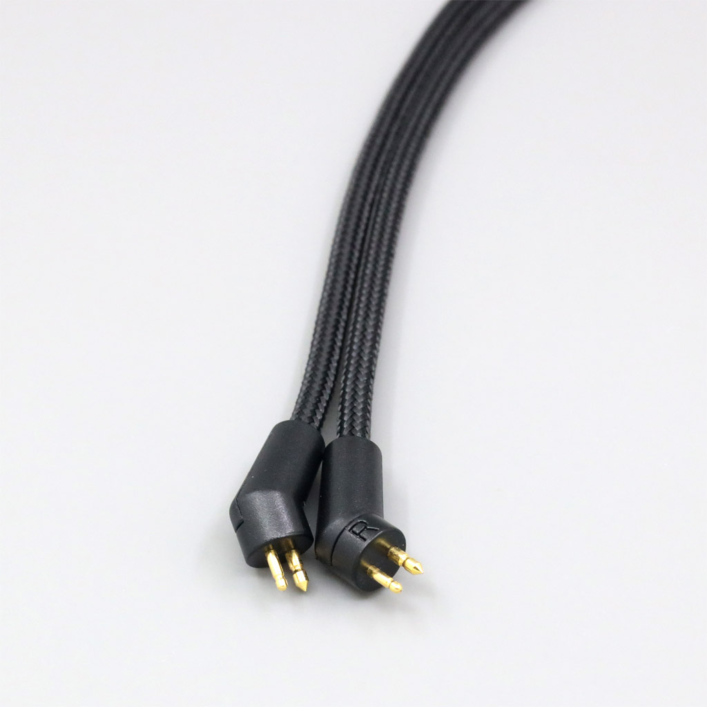 Nylon 99% Pure Silver Palladium Graphene Gold Shield Cable For Etymotic ER4B ER4PT ER4S ER6I ER4 2pin